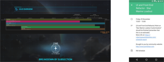 RSI Schedule Google Calendar